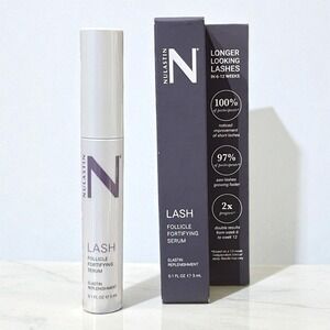 New Nulastin Lash Follicle Fortifying Growth Serum Long Eyelash Lashes 0.1 fl oz
